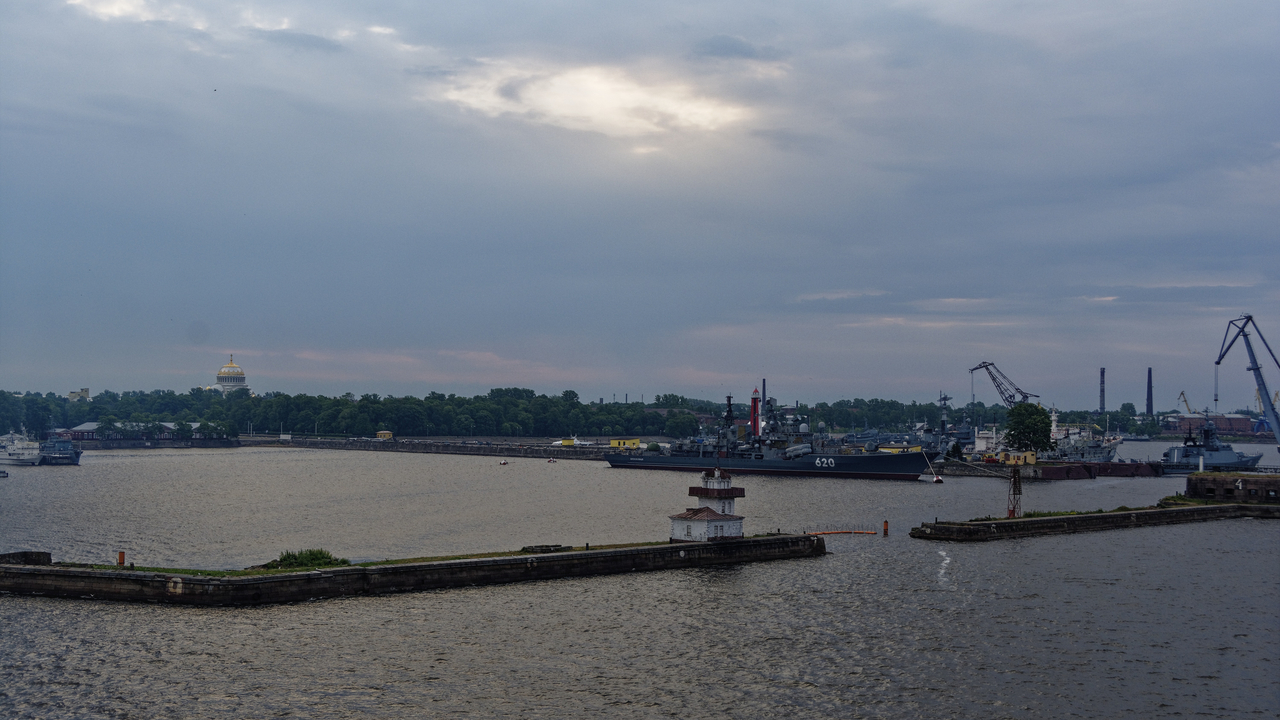 20180612 045839 About 25km at sea outside St  Petersburg, Russia